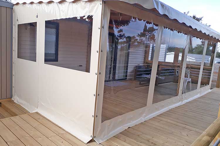 Gaillot et Fils fabricant français de Terrasses bois sur mesure pour mobil-homes